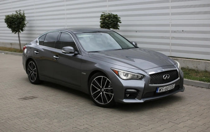 Infiniti Q50 cena 64999 przebieg: 226000, rok produkcji 2014 z Siedlce małe 277